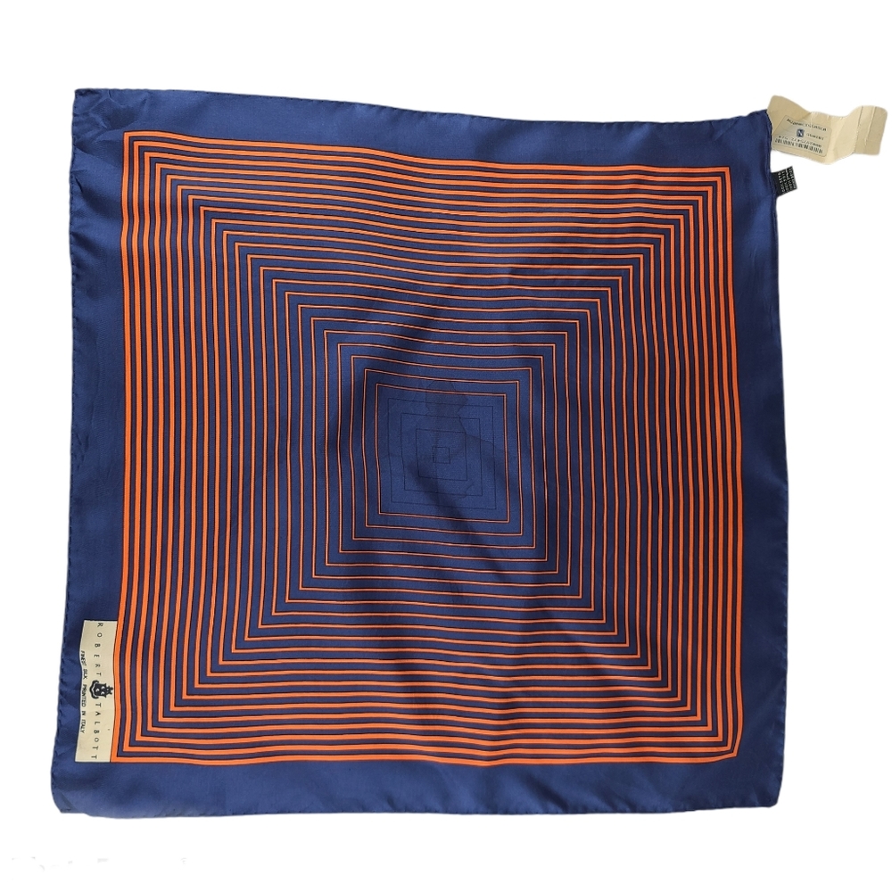 Robert Talbott Patterned Silk Scarf - image 2